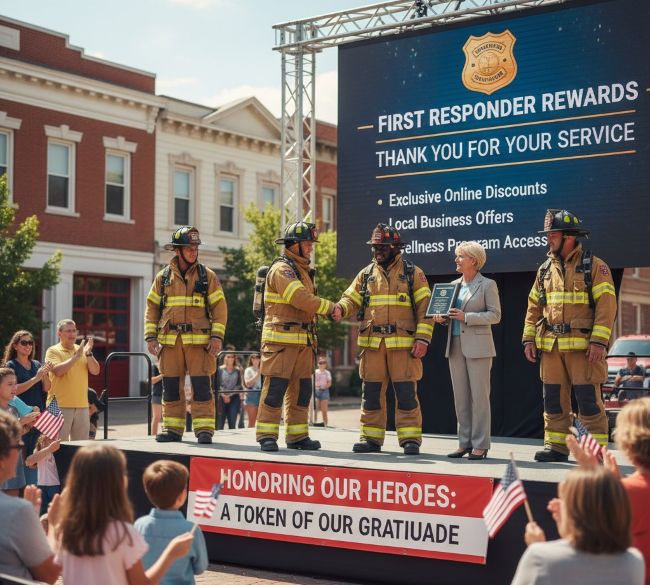 firefighter rewarding and awarding program